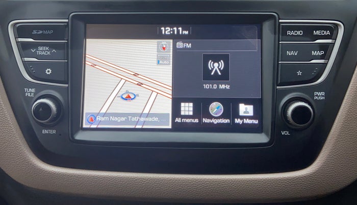 2018 Hyundai Elite i20 ASTA 1.2 AT, Petrol, Automatic, 10,222 km, Infotainment System