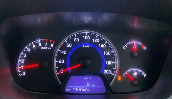 2017 Hyundai Grand i10 MAGNA 1.2 KAPPA VTVT, Petrol, Manual, 48,960 km, Odometer Image