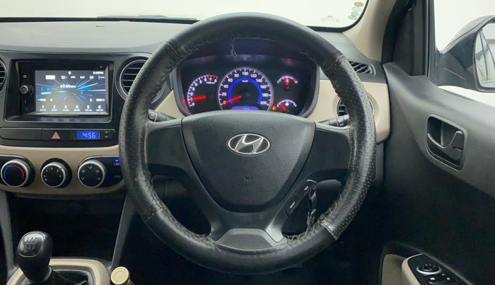 2017 Hyundai Grand i10 MAGNA 1.2 KAPPA VTVT, Petrol, Manual, 48,960 km, Steering Wheel Close Up