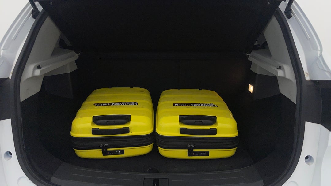 Boot Inside View with Luggage