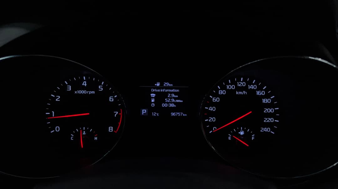 2018 Kia Carnival S, Automatic, 96757 km, Odometer View
