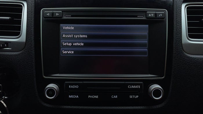 Volkswagen Touareg-Infotainment System