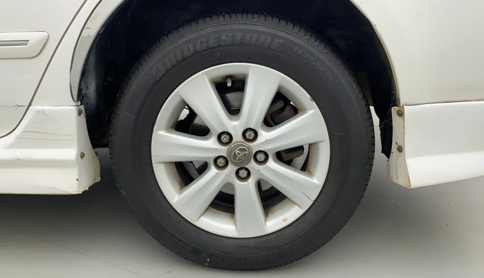 2011 Toyota Corolla Altis G PETROL, Petrol, Manual, 70,565 km, Left Rear Wheel