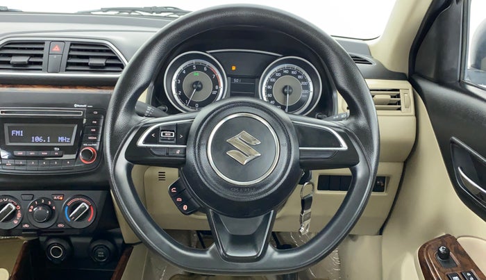 2017 Maruti Dzire VXI, Petrol, Manual, 22,106 km, Steering Wheel Close Up