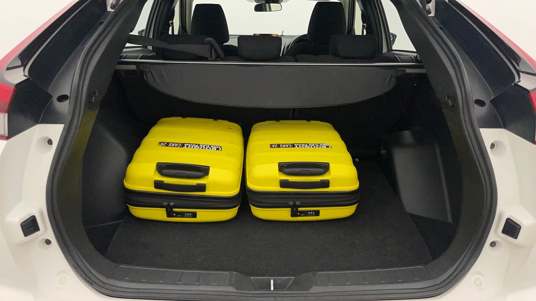 Boot Inside View with Luggage