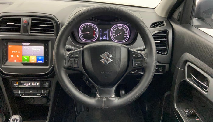2021 Maruti Vitara Brezza ZXI, Petrol, Manual, 6,669 km, Steering Wheel Close Up
