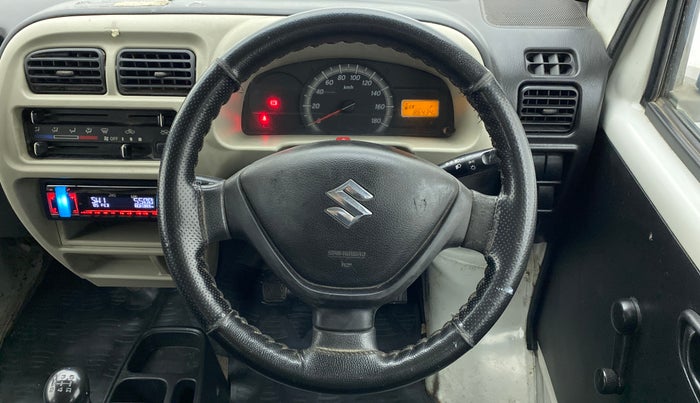 2019 Maruti Eeco 5 STR WITH A/C+HTR, Petrol, Manual, 86,434 km, Steering Wheel Close Up