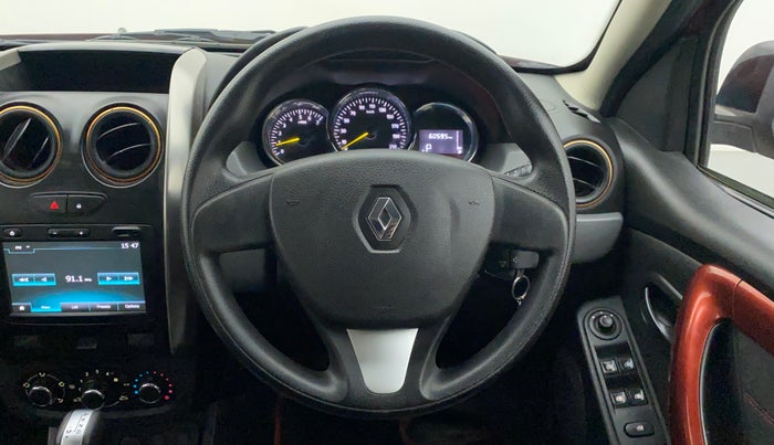 2018 Renault Duster RXS CVT, Petrol, Automatic, 60,595 km, Steering Wheel Close Up