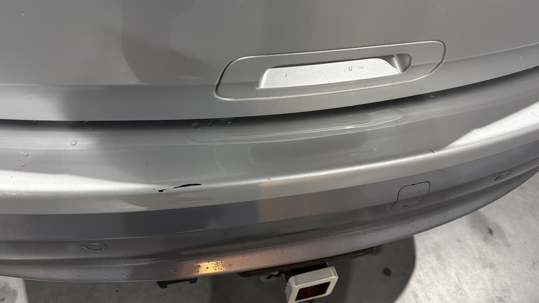 2020 Isuzu MU-X Ls-m (4x2), Automatic, 107135 km, Bumper Rear Scratch