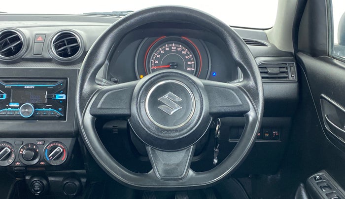 2019 Maruti Swift LXI, Petrol, Manual, 49,661 km, Steering Wheel Close Up