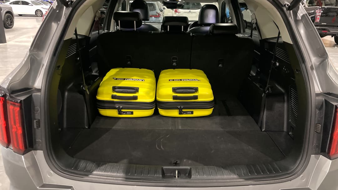 2020 Kia Sorento Gt-line 7 Seat, Automatic, 117740 km, Boot Inside View with Luggage