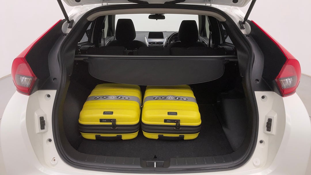 Boot Inside View with Luggage