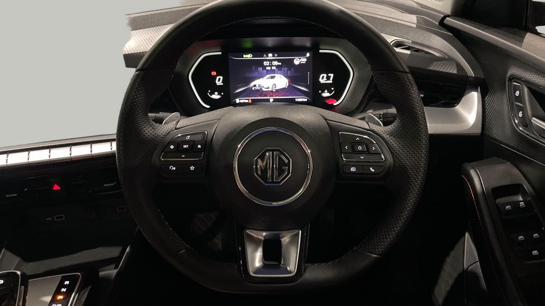 2025 MG Mg5 Essence, Automatic, 11203 km, Steering Wheel Close-up