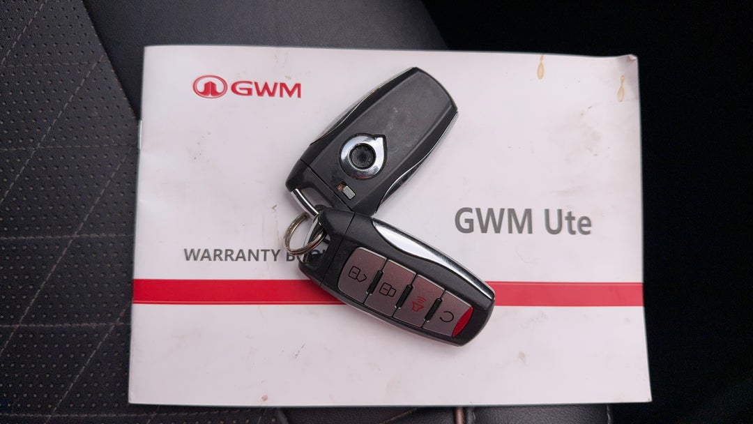 2021 GWM Ute Cannon-X (4x4), Automatic, 64854 km, Key Close-up