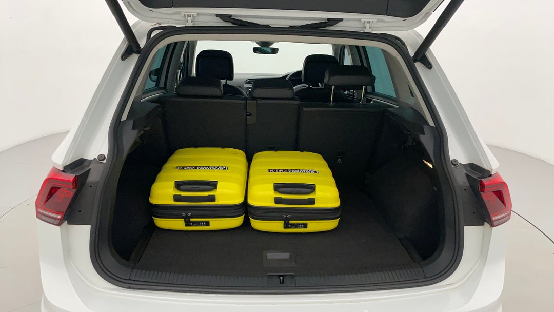 Boot Inside View with Luggage