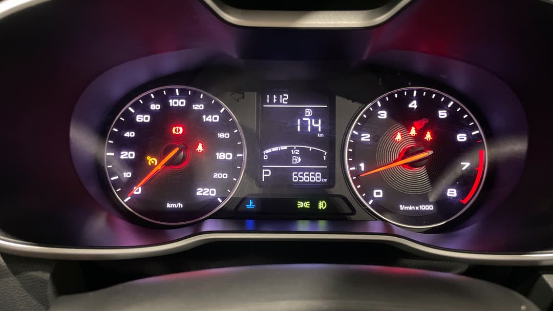 2022 MG ZS Excite, Automatic, 65668 km, Odometer View