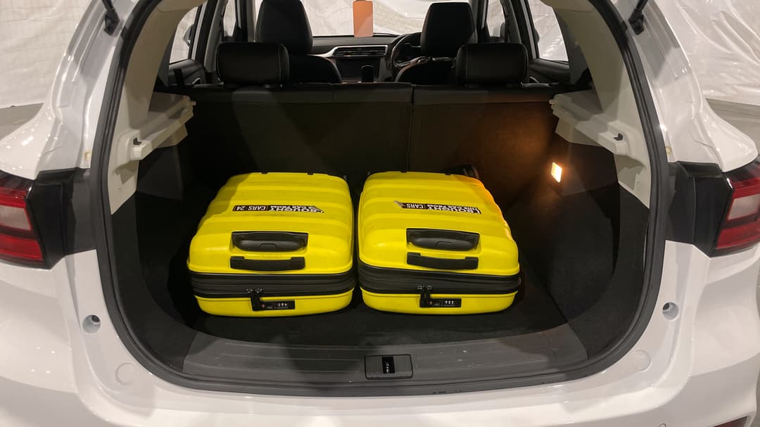 2022 MG ZS Excite, Automatic, 65668 km, Boot Inside View with Luggage