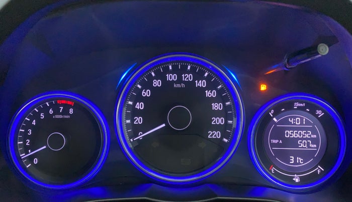 2015 Honda City VX MT PETROL, Petrol, Manual, 56,318 km, Odometer View