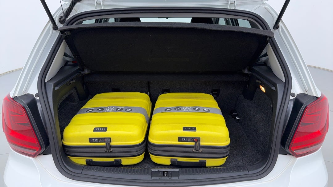 Boot Inside View with Luggage