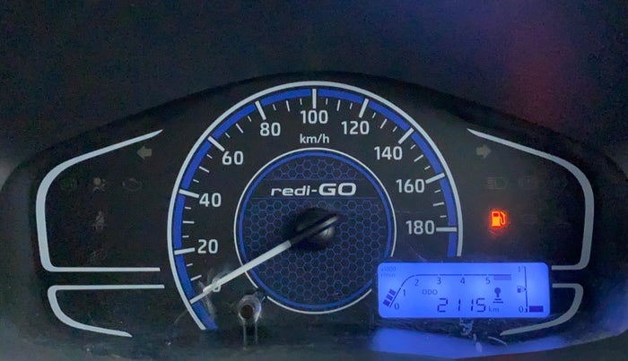2021 Datsun Redi Go 1.0 T(O), Petrol, Manual, 2,271 km, Odometer Image