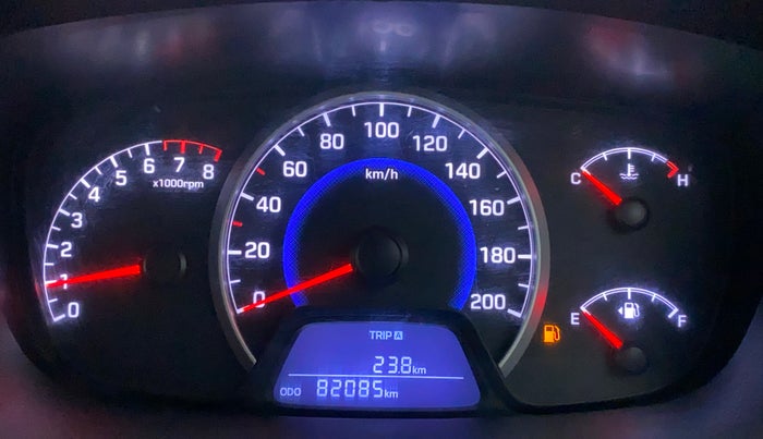 2016 Hyundai Grand i10 MAGNA 1.2 KAPPA VTVT, CNG, Manual, 82,084 km, Odometer Image
