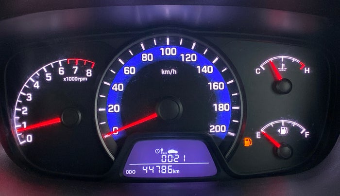 2015 Hyundai Xcent S 1.2, Petrol, Manual, 44,847 km, Odometer Image