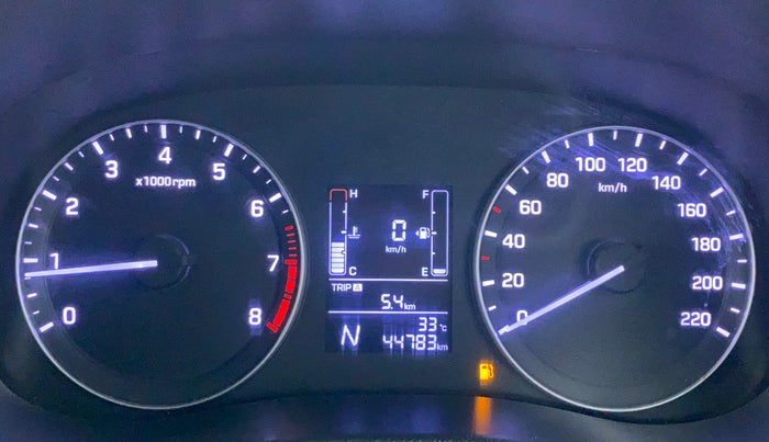 2017 Hyundai Creta 1.6 SX PLUS AUTO PETROL, Petrol, Automatic, 45,042 km, Odometer Image