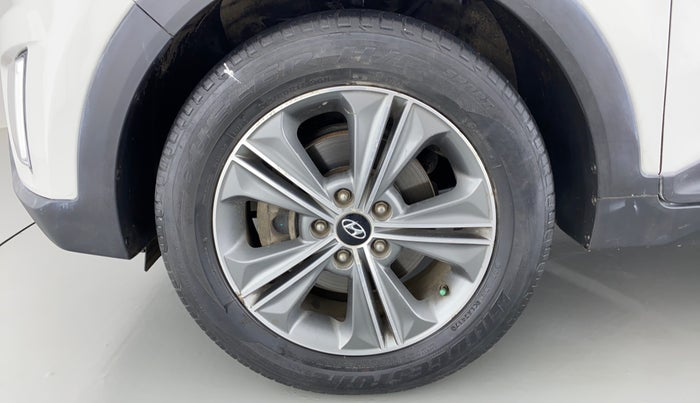 2017 Hyundai Creta 1.6 SX PLUS AUTO PETROL, Petrol, Automatic, 45,042 km, Left Front Wheel