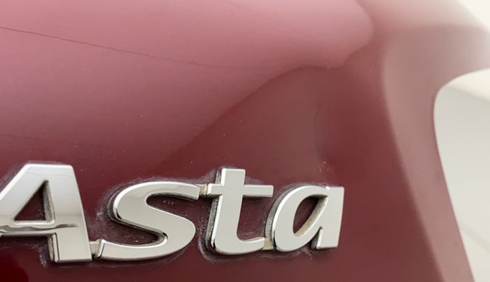 2016 Hyundai Grand i10 ASTA (O) 1.2 KAPPA VTVT, Petrol, Manual, 20,160 km, Dicky (Boot door) - Slightly dented