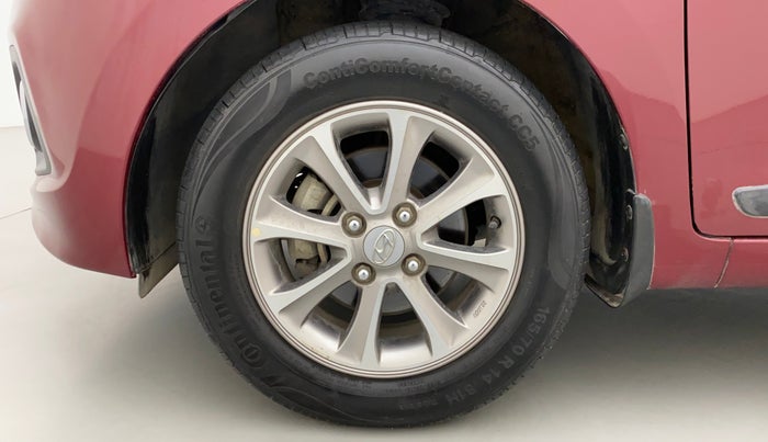 2016 Hyundai Grand i10 ASTA (O) 1.2 KAPPA VTVT, Petrol, Manual, 20,160 km, Left Front Wheel
