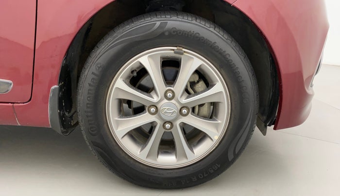 2016 Hyundai Grand i10 ASTA (O) 1.2 KAPPA VTVT, Petrol, Manual, 20,160 km, Right Front Wheel