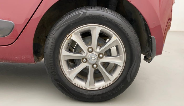 2016 Hyundai Grand i10 ASTA (O) 1.2 KAPPA VTVT, Petrol, Manual, 20,160 km, Left Rear Wheel