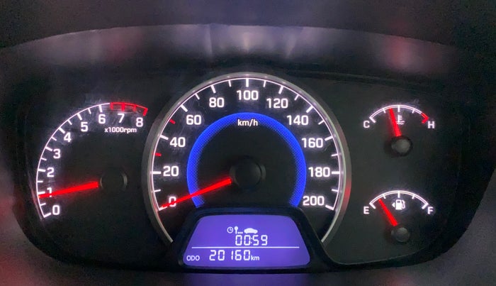 2016 Hyundai Grand i10 ASTA (O) 1.2 KAPPA VTVT, Petrol, Manual, 20,160 km, Odometer Image