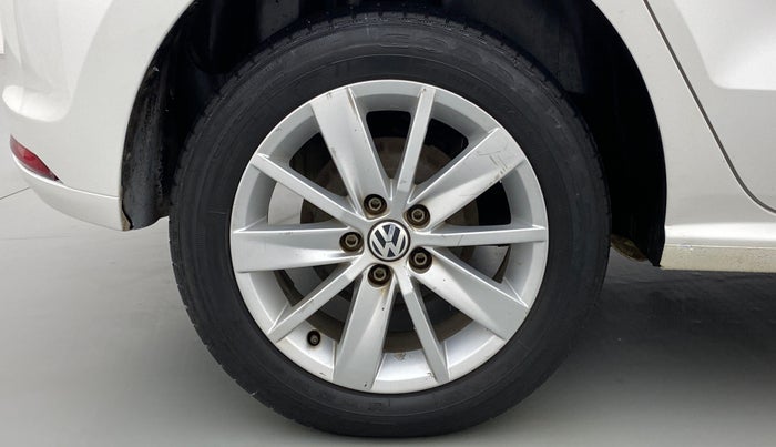 2015 Volkswagen Polo HIGHLINE1.2L PETROL, Petrol, Manual, 53,145 km, Right Rear Wheel