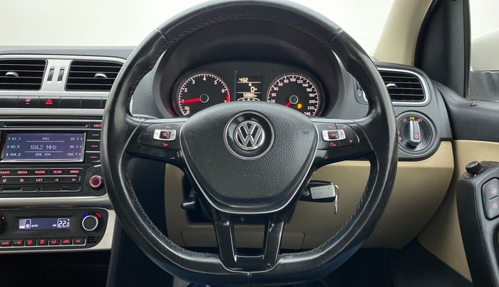 2015 Volkswagen Polo HIGHLINE1.2L PETROL, Petrol, Manual, 53,145 km, Steering Wheel Close Up