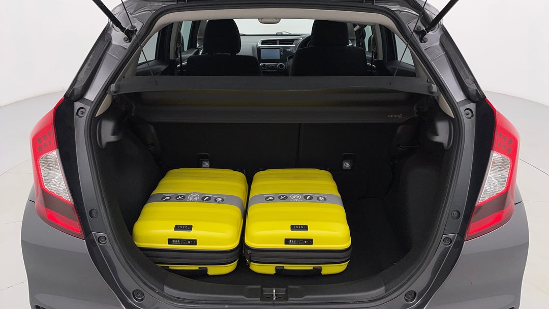 Boot Inside View with Luggage