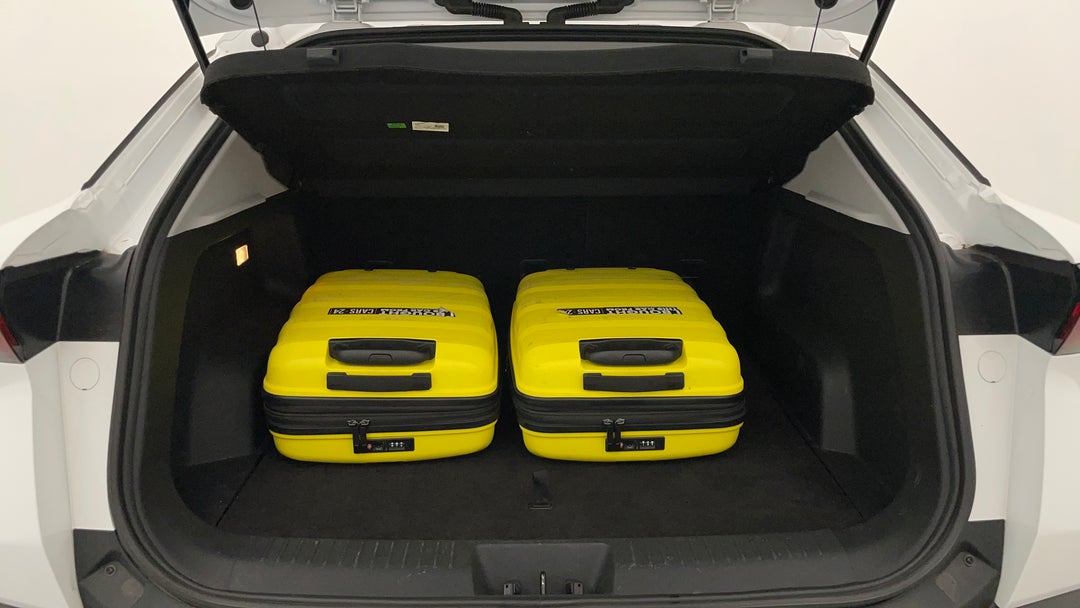 Boot Inside View with Luggage