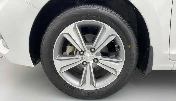 2018 Hyundai Verna 1.6 SX VTVT, Petrol, Manual, 18,889 km, Left Front Wheel