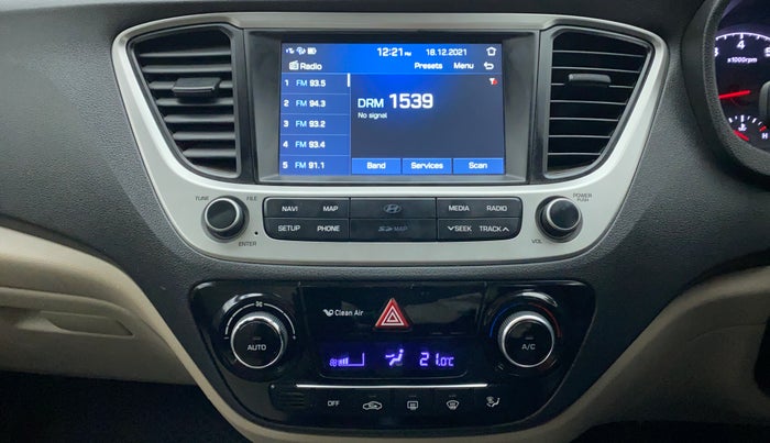 2018 Hyundai Verna 1.6 SX VTVT, Petrol, Manual, 18,889 km, Air Conditioner