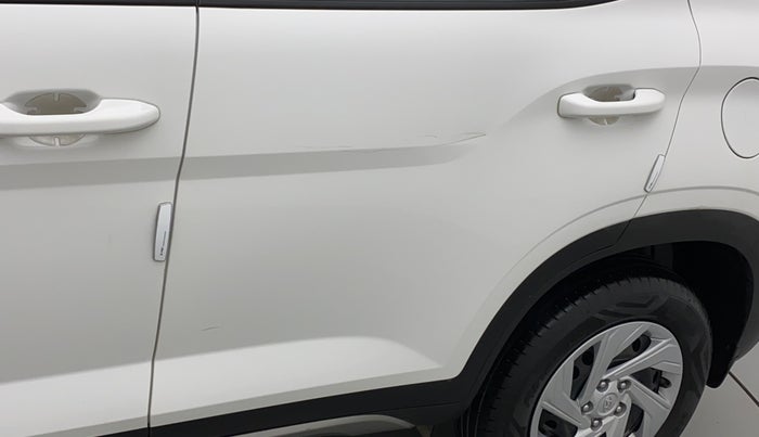 2022 Hyundai Creta EX 1.5 PETROL, Petrol, Manual, 34,360 km, Rear left door - Minor scratches