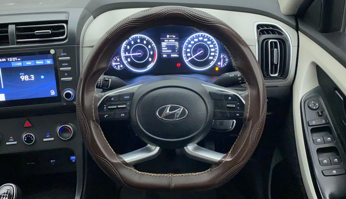 2022 Hyundai Creta EX 1.5 PETROL, Petrol, Manual, 34,360 km, Steering Wheel Close Up