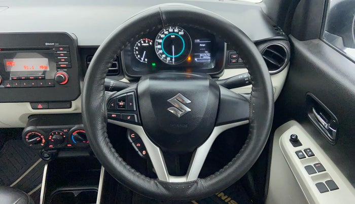 2017 Maruti IGNIS DELTA 1.2 K12, Petrol, Manual, 8,454 km, Steering Wheel Close Up