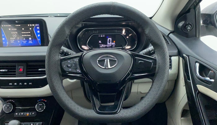 2021 Tata NEXON XZA PLUS PETROL, Petrol, Automatic, 27,577 km, Steering Wheel Close Up