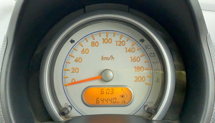 2010 Maruti Ritz VXI, Petrol, Manual, 64,436 km, Odometer Image