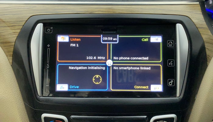 2019 Maruti Ciaz ALPHA  AT 1.5 SHVS PETROL, Petrol, Automatic, 58,833 km, Infotainment system - GPS Card not working/missing
