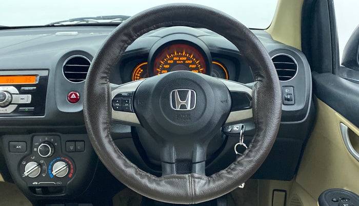 2014 Honda Amaze 1.2 VXMT I VTEC, Petrol, Manual, 31,001 km, Steering Wheel Close Up
