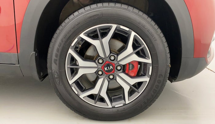 2019 KIA SELTOS GTX 1.4 GDI AT PETROL, Petrol, Automatic, 22,130 km, Right Front Wheel