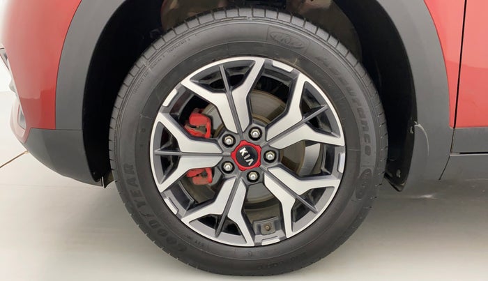 2019 KIA SELTOS GTX 1.4 GDI AT PETROL, Petrol, Automatic, 22,130 km, Left Front Wheel