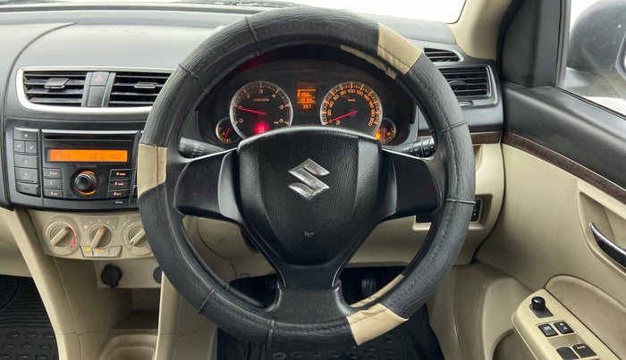 2012 Maruti Swift Dzire VDI BS IV, Diesel, Manual, 1,30,638 km, Steering Wheel Close Up