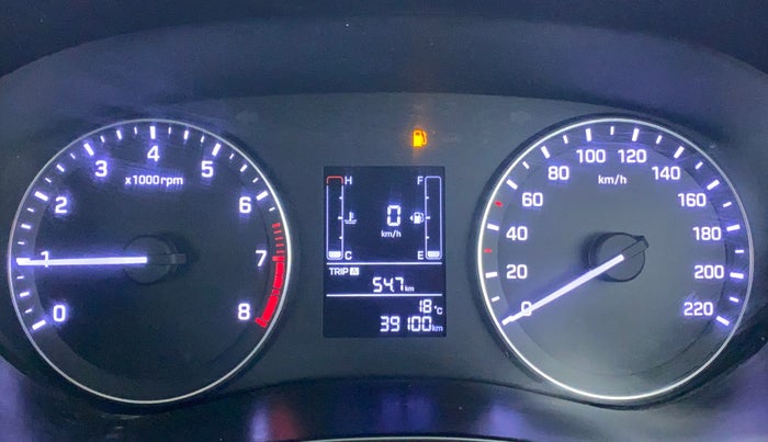 2016 Hyundai Elite i20 MAGNA 1.2, Petrol, Manual, 39,100 km, Odometer Image